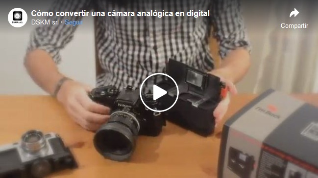 Transforman una cámara analógica de hace 50 años a digital con una